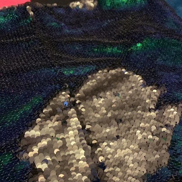 3 reversible sequined zippered pillow covers - Picture 6 of 7